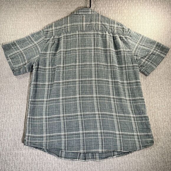 Weatherproof,‎ original vintage washable linen Button-Down Men shirt (XL) - Picture 8 of 9